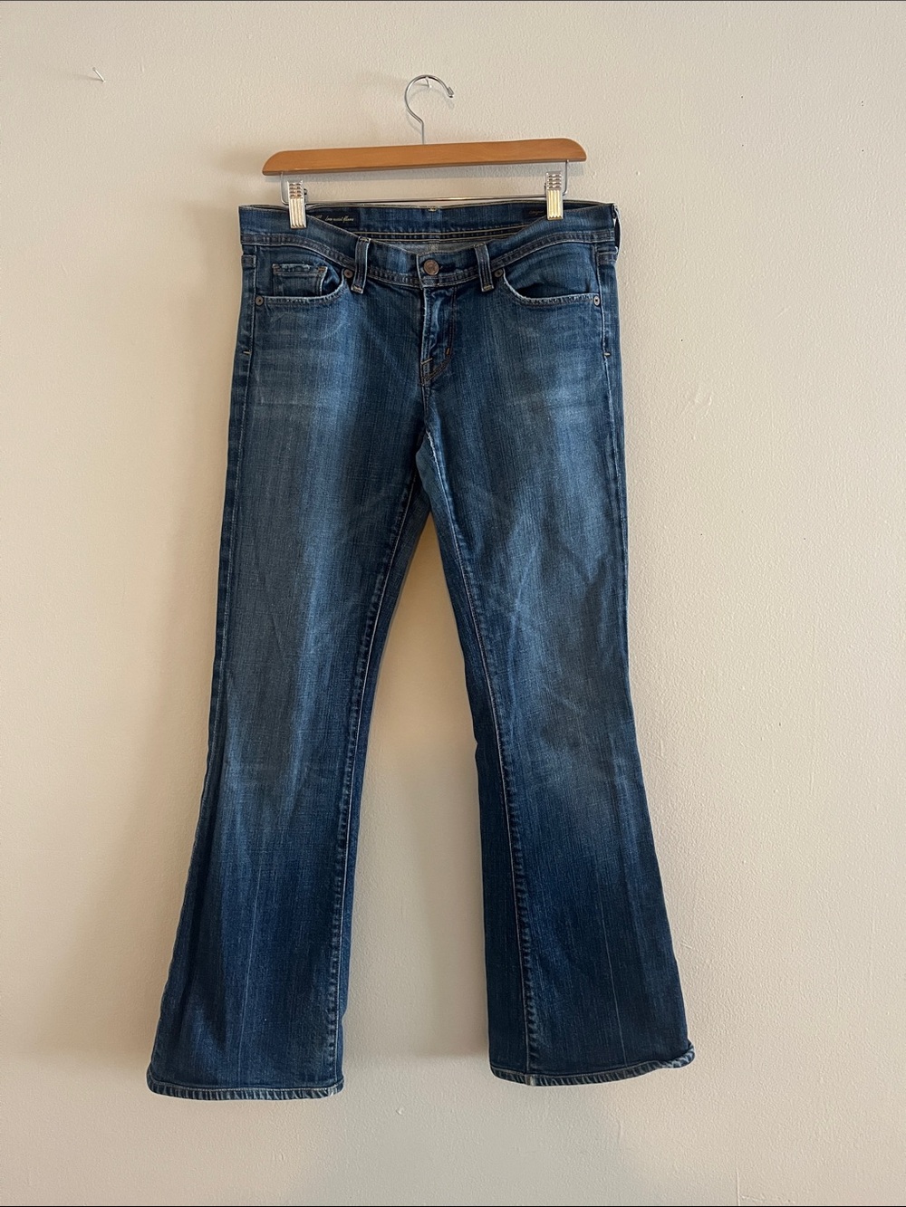 Citizens Of Humanity Dark Blue Flare Jeans